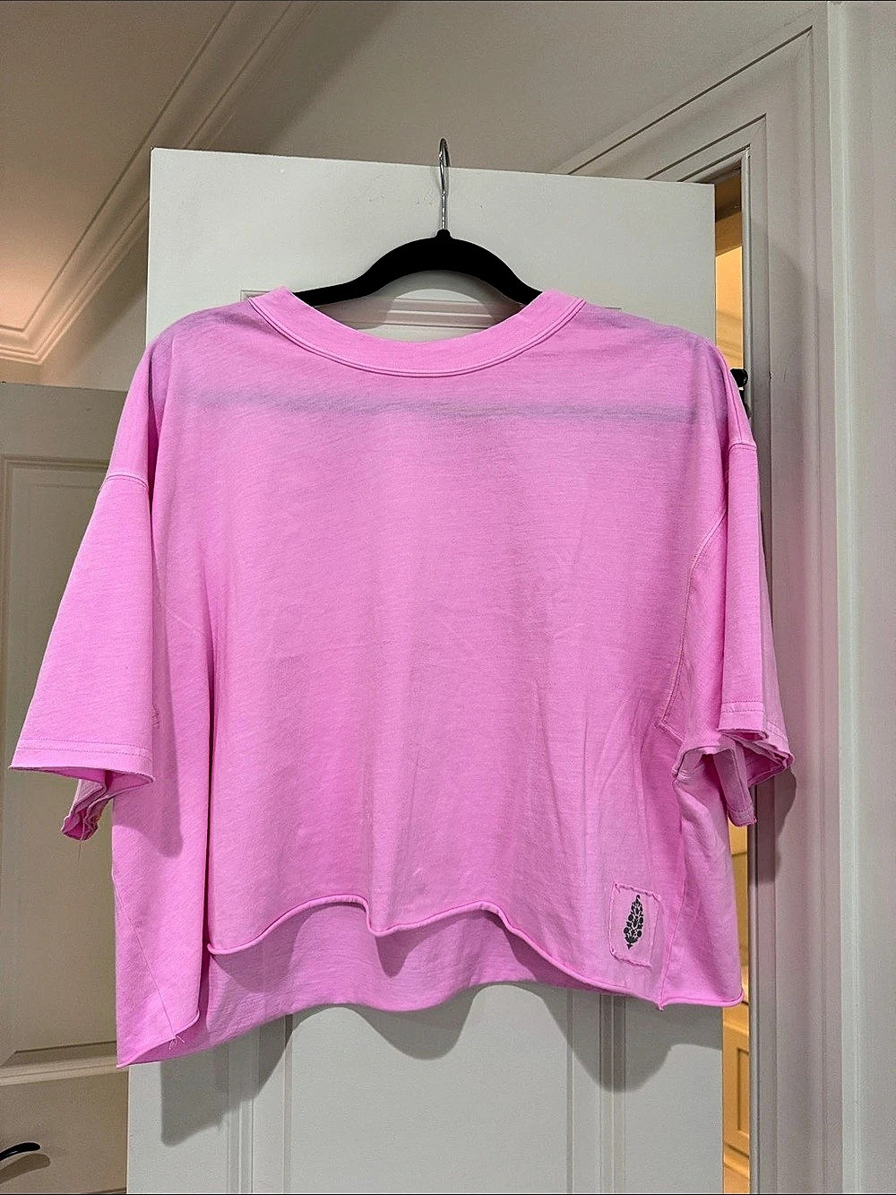 FP movement cropped pink top